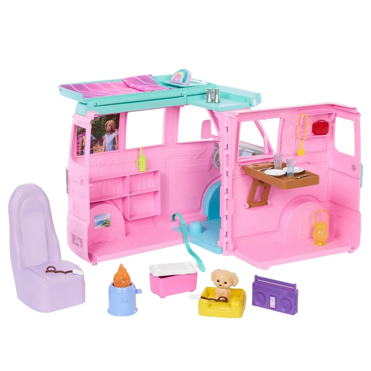 MATTEL BARBIE ROADTRIP ΤΡΟΧΟΣΠΙΤΟ JMK45