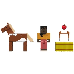 MATTEL MINECRAFT ΦΙΓΟΥΡΑ ΔΡΑΣΗΣ - STABLE MASTER MAKENA & HORSE GTT53/JCN57