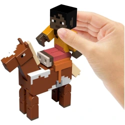 MATTEL MINECRAFT ΦΙΓΟΥΡΑ ΔΡΑΣΗΣ - STABLE MASTER MAKENA & HORSE GTT53/JCN57