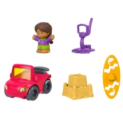 MATTEL MATTEL LITTLE PEOPLE ΟΧΗΜΑ ΜΕ ΦΙΓΟΥΡΑ & ΑΞΕΣΟΥΑΡ - ΠΑΡΑΛΙΑ JMT84/JMT85