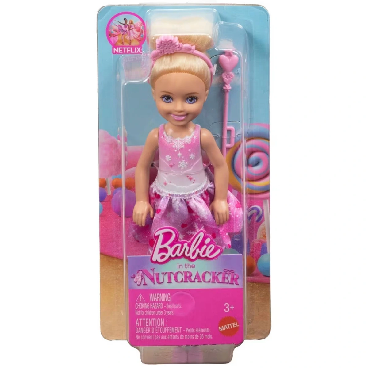 MATTEL ΚΑΡΥΟΘΡΑΥΣΤΗΣ CHELSEA ΝΕΡΑΙΔΑ ΤΟΥ ΧΙΟΝΙΟΥ JNB00