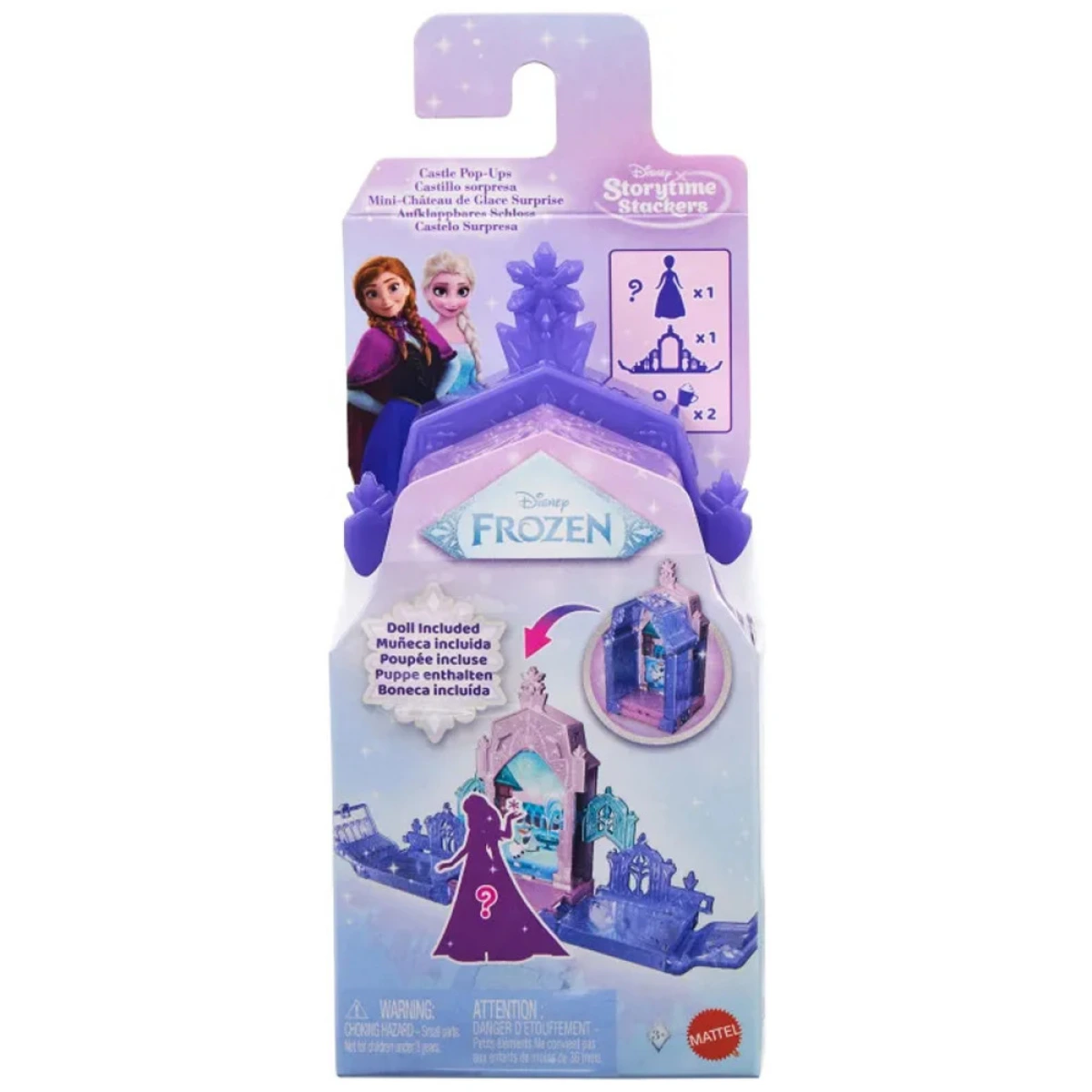 MATTEL DISNEY FROZEN MINI ΚΟΥΚΛΕΣ POP UP  ΠΑΓΩΜΕΝΟ ΠΑΛΑΤΙ JNL62
