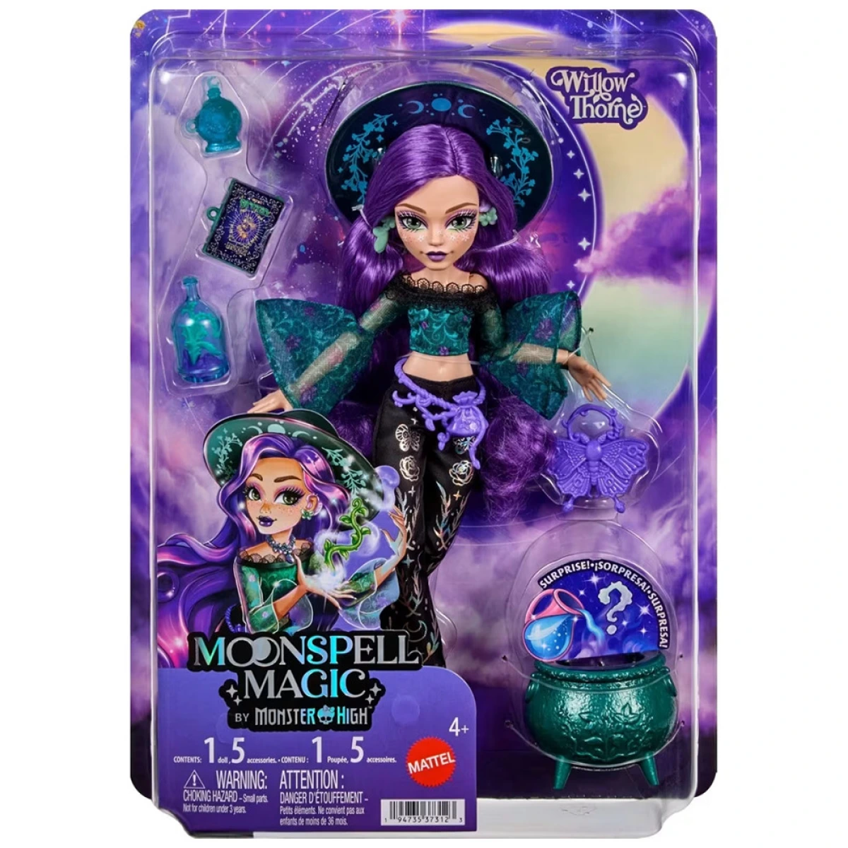 MATTEL MOONSPELL MAGIC-WILLOW THORNE JMB92