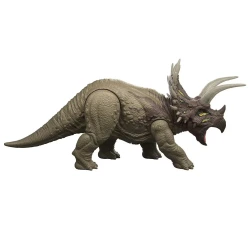 MATTEL ΔΕΙΝΟΣΑΥΡΟΙ ΛΕΙΤΟΥΡΓΙΑ ΕΠΙΘΕΣΗΣ-TRICERATOPS JGB87/JKL81