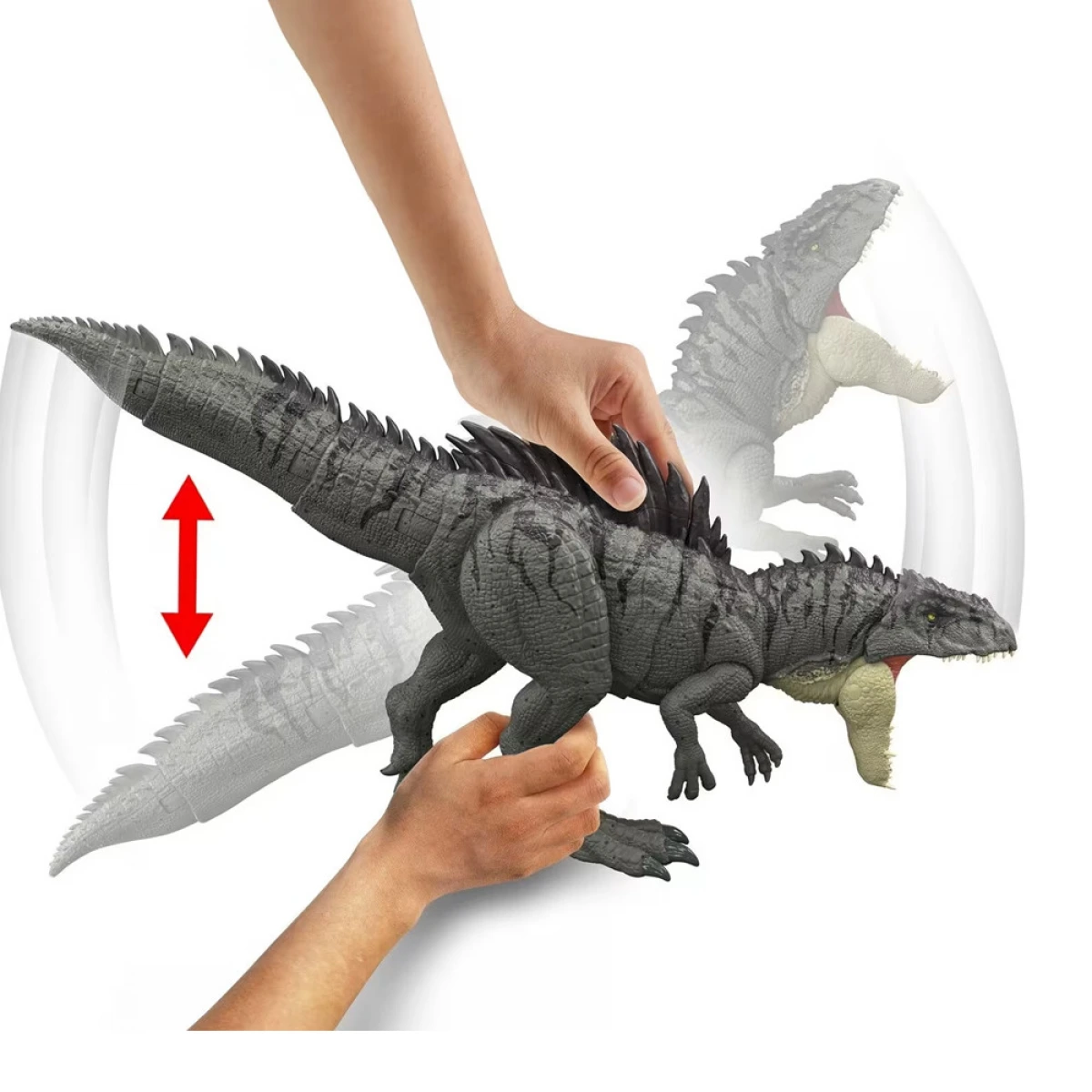 MATTEL SURVIVAL COLOSSAL CHOMP GIGANOTOSAURUS JKG93