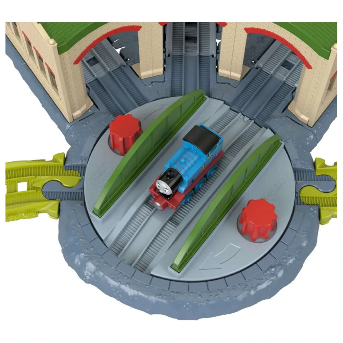 MATTEL ΤΟΜΑΣ-ΠΙΣΤΑ EXPLORING TIDMOUTH SHEDS TRAIN SET JLL36