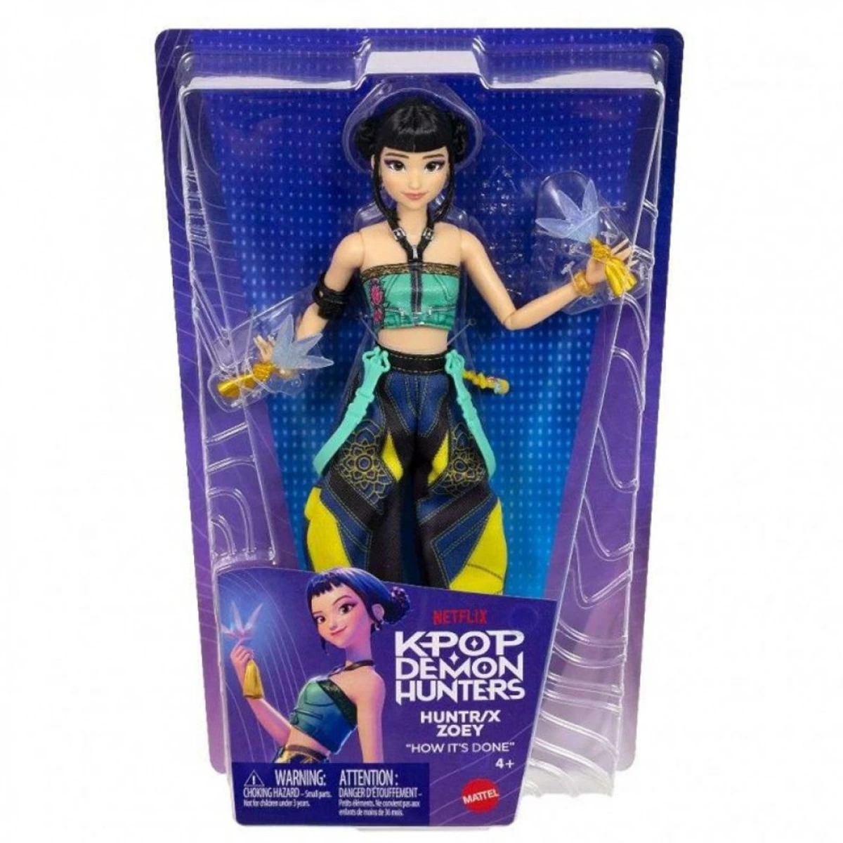 MATTEL K POP DEMON HUNTERS- ZOEY JRN37