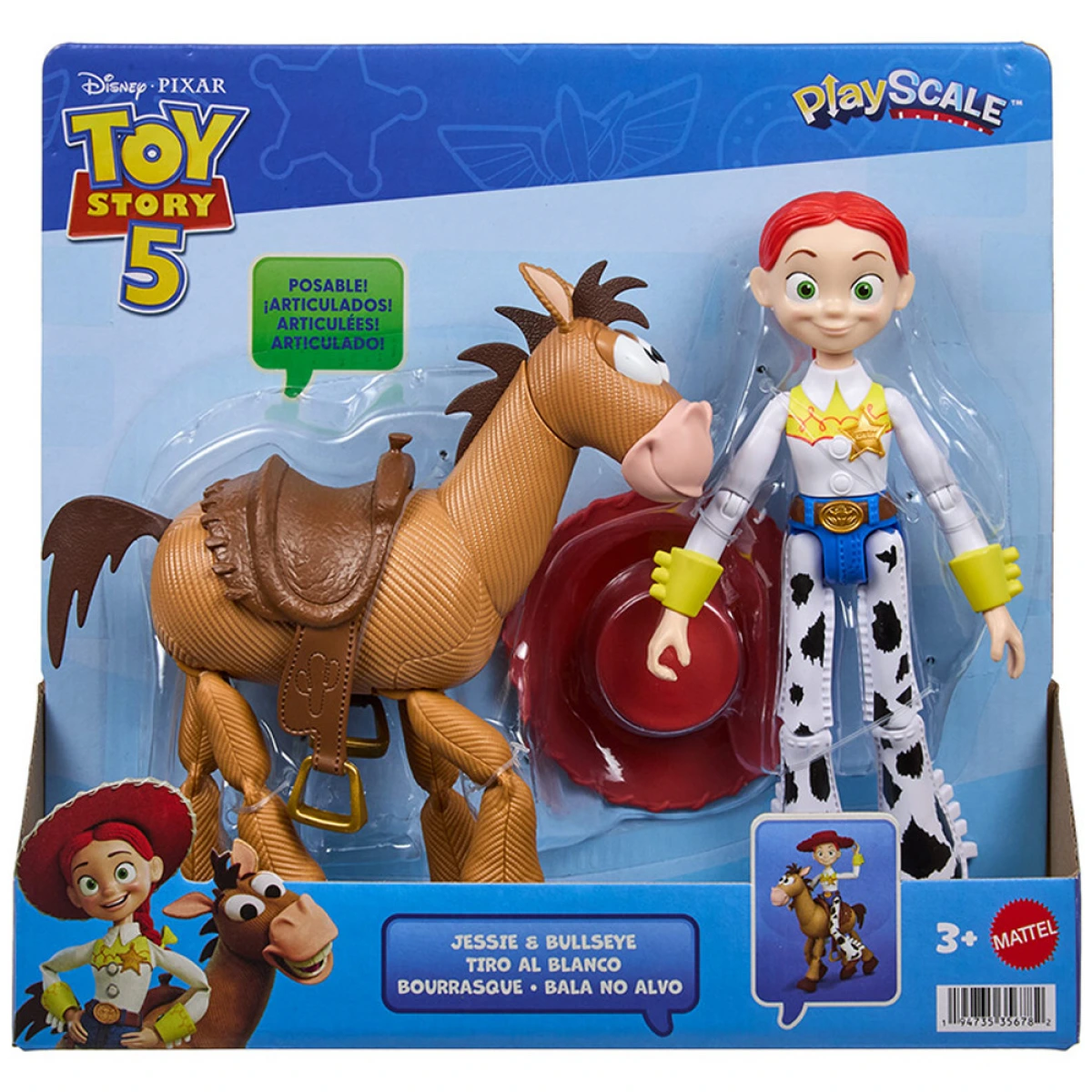MATTEL TOY STORY 5 ΣΕΤ- JESSIE & BULLSEYE JKV21
