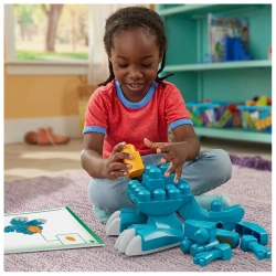 MATTEL MEGA BLOCKS BUILD & CHOMP ΔΕΙΝΟΣΑΥΡΟΣ ΣΕΤ ΚΑΤΑΣΚΕΥΗΣ 3 ΣΕ 1 25ΤΕΜ JMK85