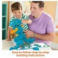 FISHER PRICE MEGA BLOCKS BUILD & CHOMP ΔΕΙΝΟΣΑΥΡΟΣ ΣΕΤ ΚΑΤΑΣΚΕΥΗΣ 3 ΣΕ 1 25ΤΕΜ JMK85
