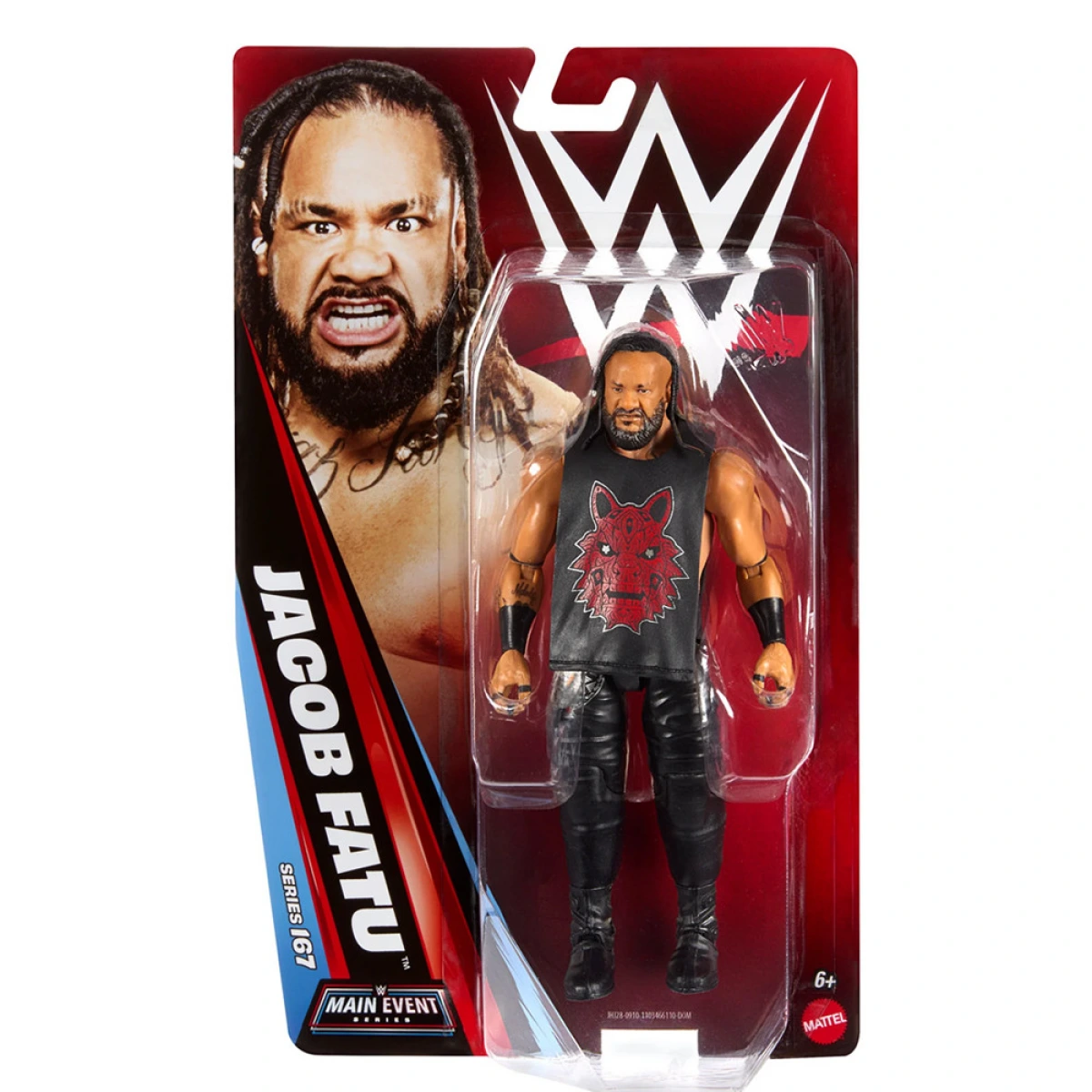 MATTEL WWE ΒΑΣΙΚΕΣ ΦΙΓΟΥΡΕΣ - JACOB FATU GDF62/JHJ28