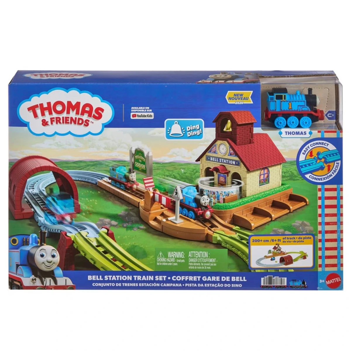 MATTEL TΟΜΑΣ ΠΙΣΤΑ ΣΤΑΘΜΟΣ ΜΠΕΛ JLL35