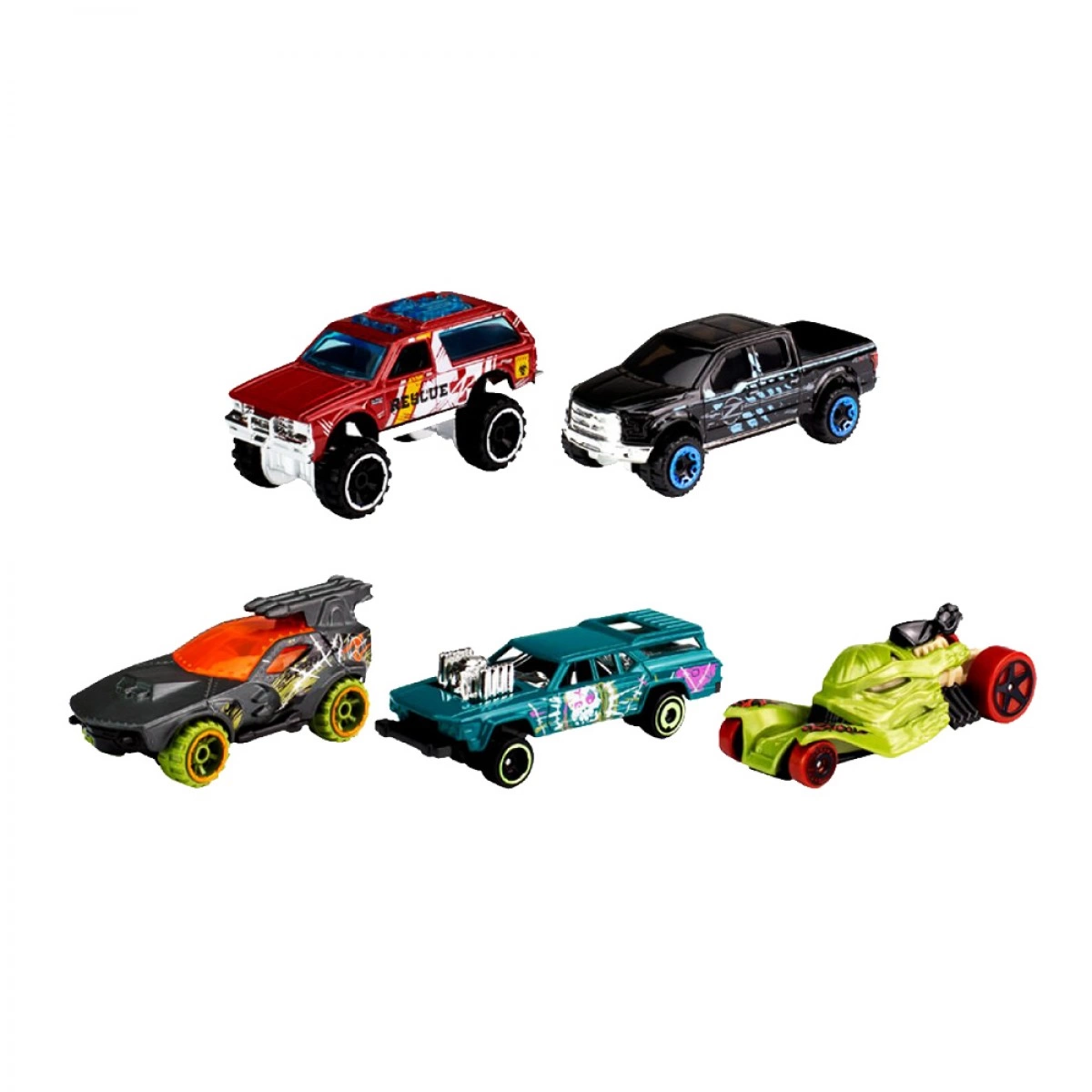 MATTEL ΑΥΤΟΚΙΝΗΤΑΚΙΑ HOT WHEELS ΣΕΤ ΤΩΝ 5 1806