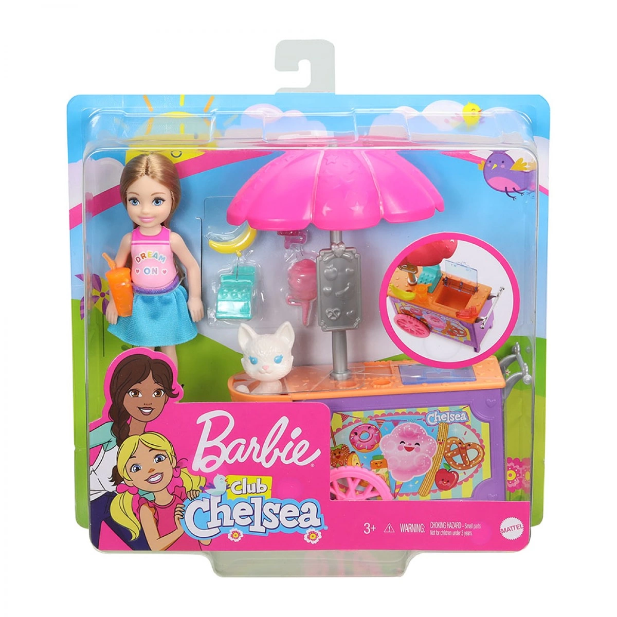 MATTEL BARBIE ΤΣΕΛΣΙ & ΦΙΛΕΣ -ΣΕΤ ΕΞΟΧΗΣ FDB32