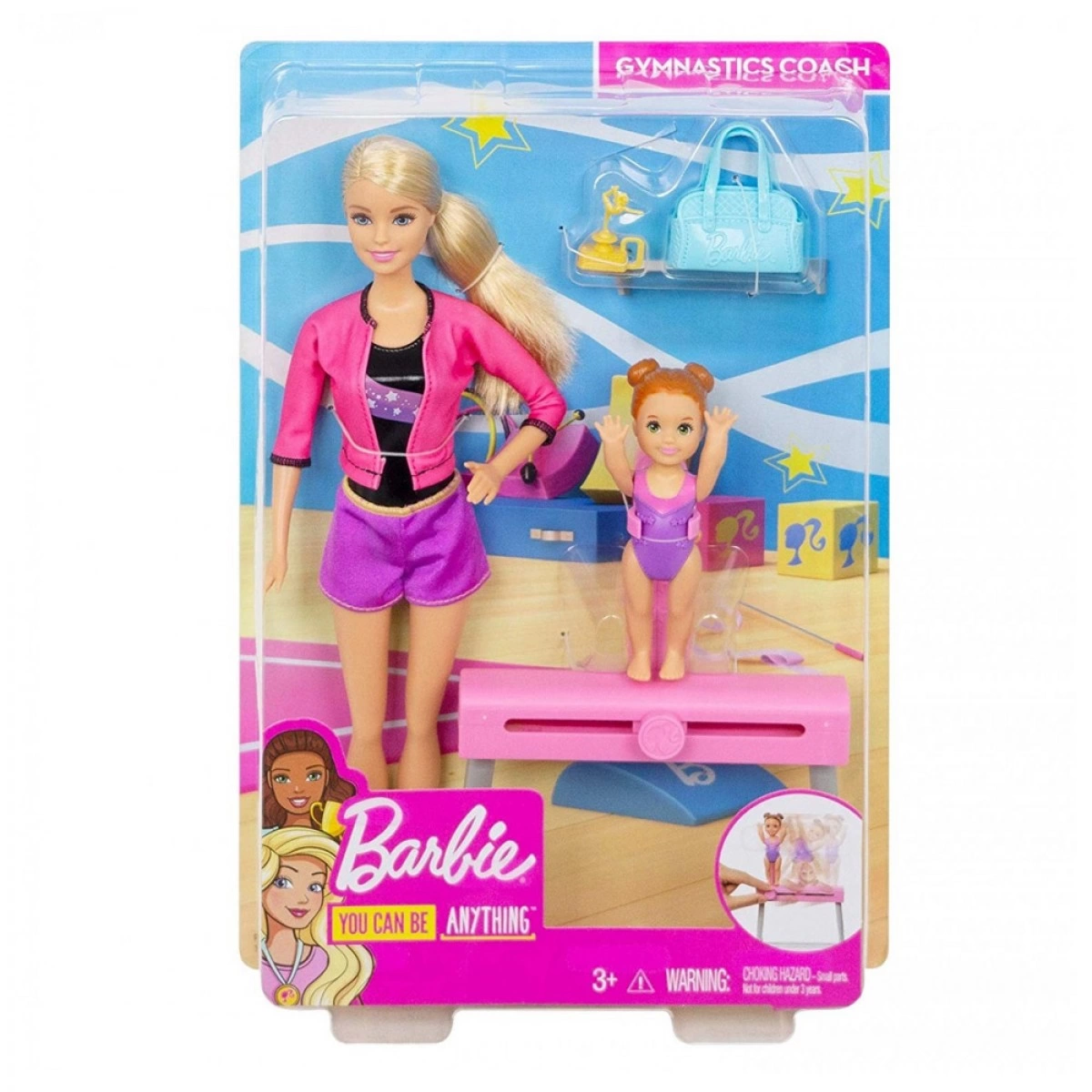 MATTEL BARBIE ΔΑΣΚΑΛΑ ΑΘΛΗΜΑΤΩΝ (3 ΣΧΕΔΙΑ) FXP37