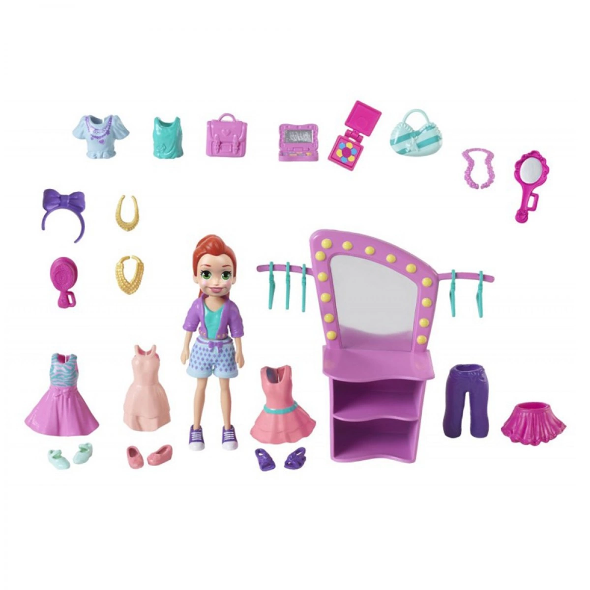 MATTEL POLLY POCKET ΚΑΙ ΦΊΛΟΙ ΜΕ ΑΞΕΣΟΥΆΡ