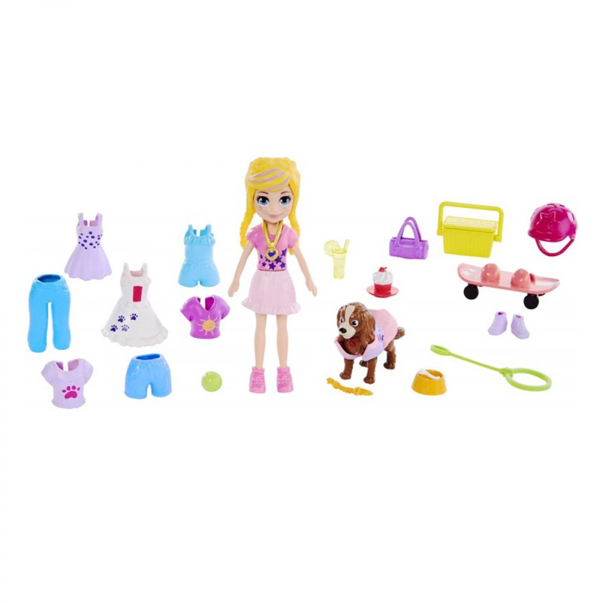 MATTEL POLLY POCKET ΚΑΙ ΦΊΛΟΙ ΜΕ ΑΞΕΣΟΥΆΡ