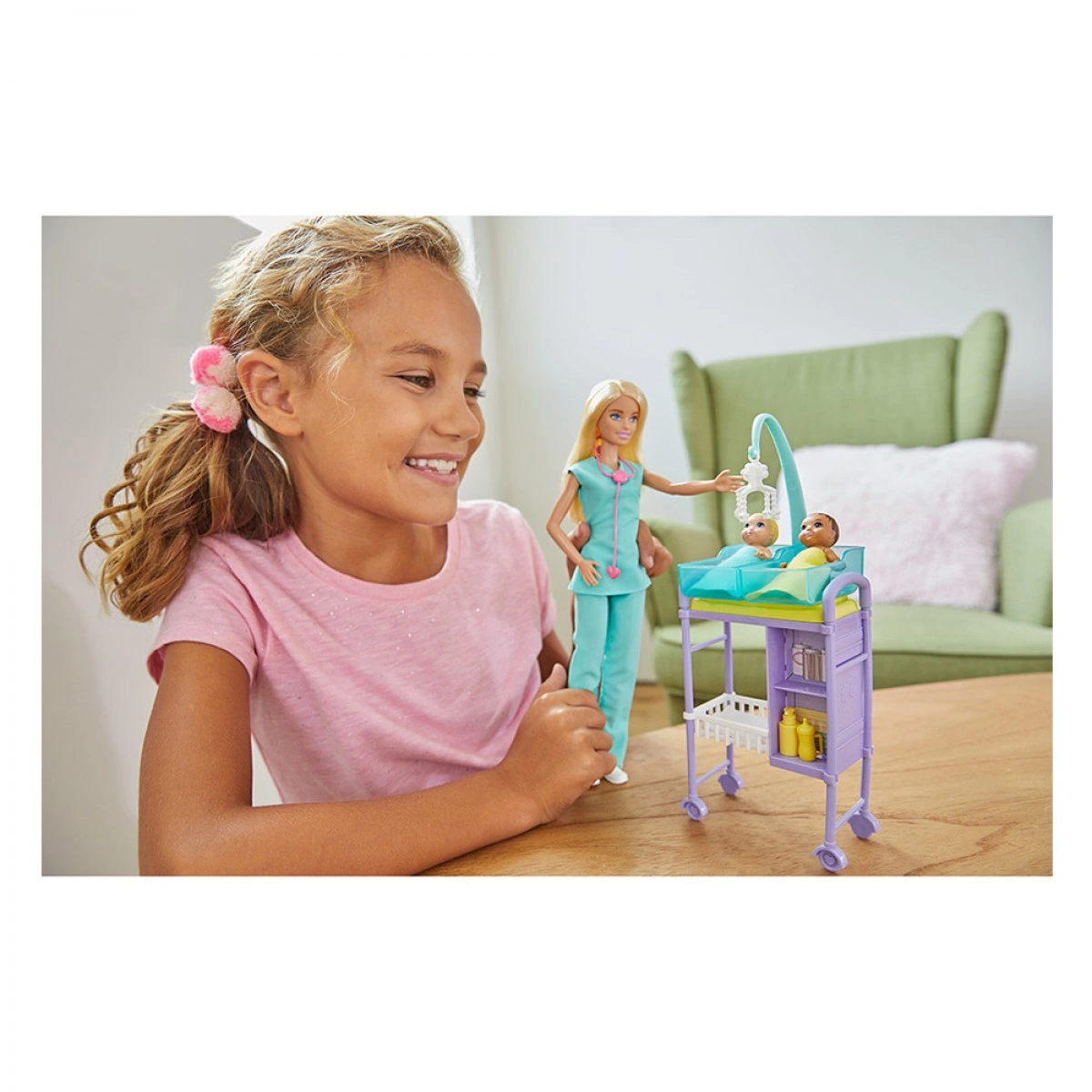 MATTEL BARBIE ΠΑΙΔΙΑΤΡΟΣ GKH23/GKH24/JMK12
