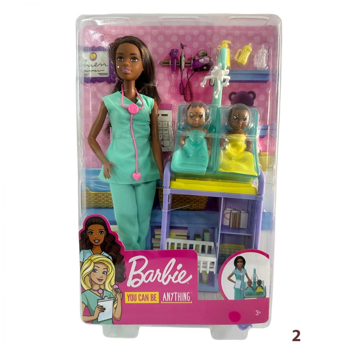 MATTEL BARBIE ΠΑΙΔΙΑΤΡΟΣ GKH23/GKH24/JMK12