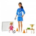 MATTEL BARBIE ΠΡΟΠΟΝΗΤΡΙΑ ΠΟΔΟΣΦΑΙΡΟΥ (2 ΣΧΕΔΙΑ) GLM53
