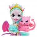 MATTEL ENCHANTIMALS ROYALS ΚΟΥΚΛΑ ΚΑΙ ΟΙΚΟΓΕΝΕΙΑ ΔΡΑΚΟΙ GYJ09