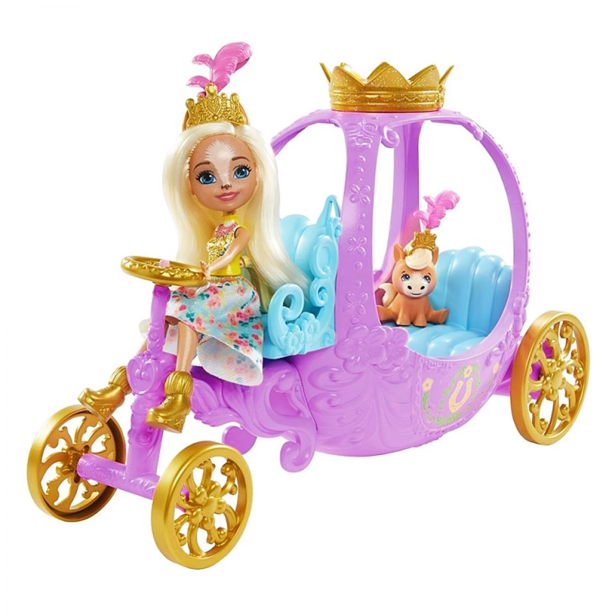 MATTEL ENCHANTIMALS ROYALS ΚΟΥΚΛΑ-ΠΡΙΓΚΙΠΙΚΗ ΑΜΑΞΑ GYJ16