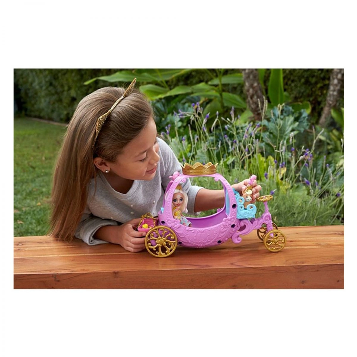 MATTEL ENCHANTIMALS ROYALS ΚΟΥΚΛΑ-ΠΡΙΓΚΙΠΙΚΗ ΑΜΑΞΑ GYJ16