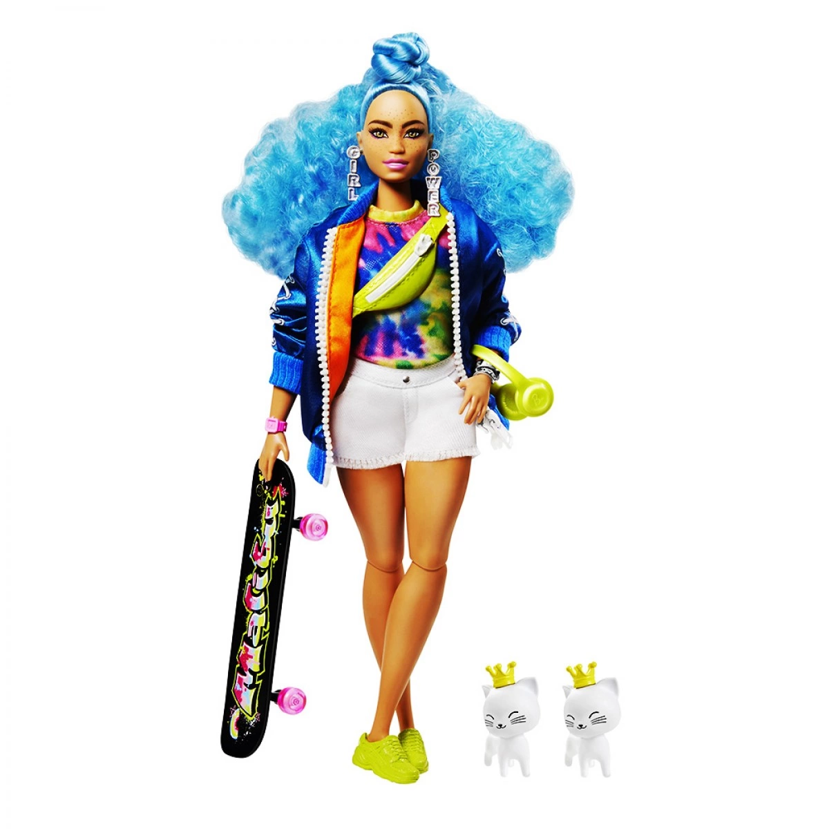 MATTEL BARBIE EXTRA BLUE CURLY HAIR GRN30
