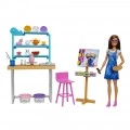 MATTEL BARBIE PAINTING STUDIO HCM85