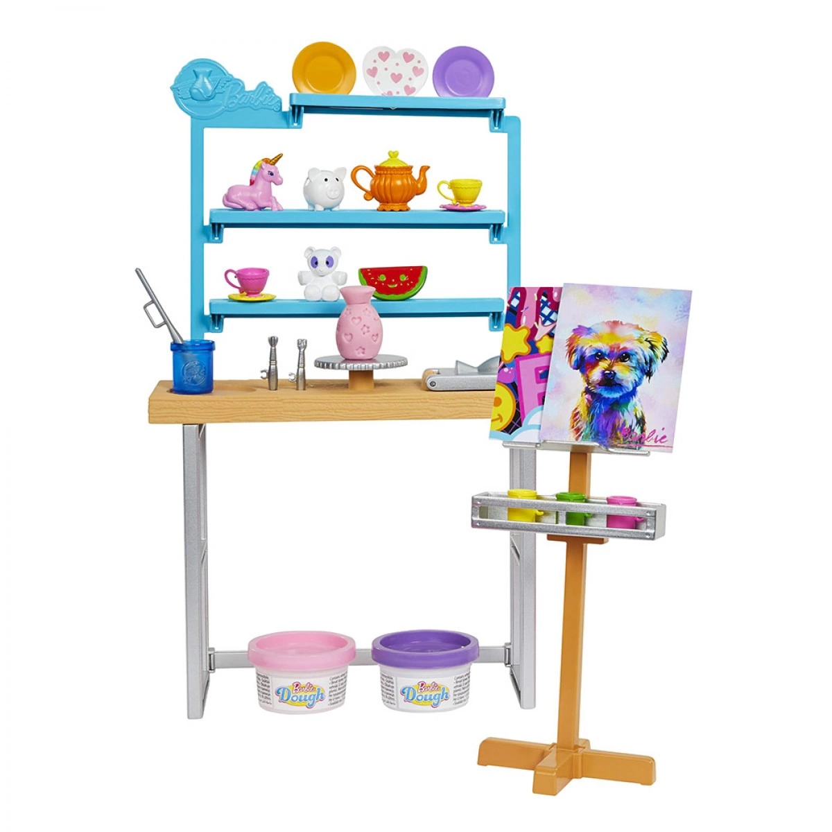 MATTEL BARBIE PAINTING STUDIO HCM85