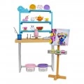 MATTEL BARBIE PAINTING STUDIO HCM85