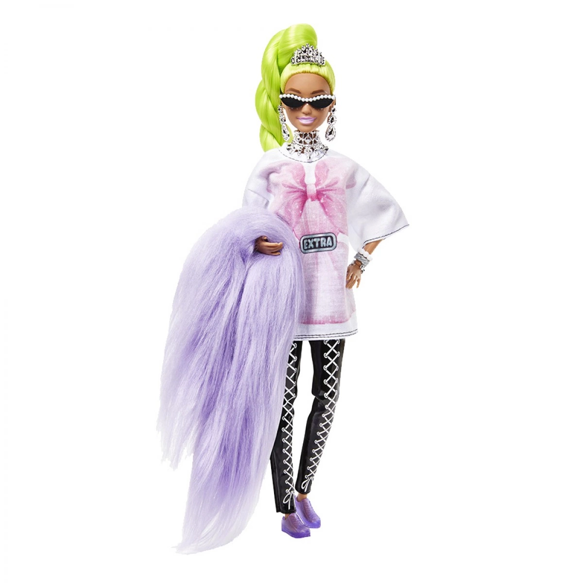 MATTEL BARBIE EXTRA -NEON GREEN HAIR HDJ44