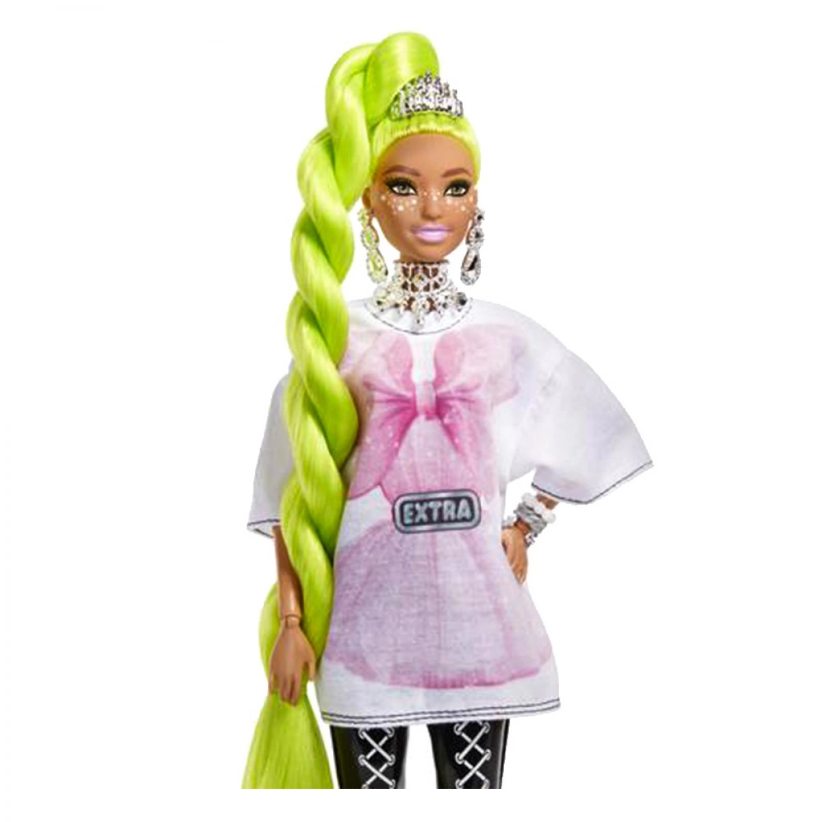 MATTEL BARBIE EXTRA -NEON GREEN HAIR HDJ44