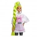 MATTEL BARBIE EXTRA -NEON GREEN HAIR HDJ44