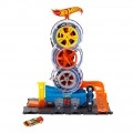 MATTEL HOT WHEELS TRACK CITY WITH ROTATING HDP02 WHEELS