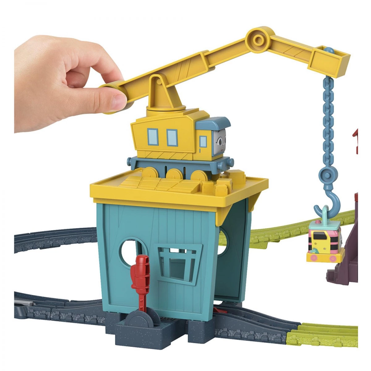 MATTEL ΤΟΜΑΣ- ΠΙΣΤΑ ΚΑΡΛΙ & ΤΗ ΣΑΝΤΙ HDY58