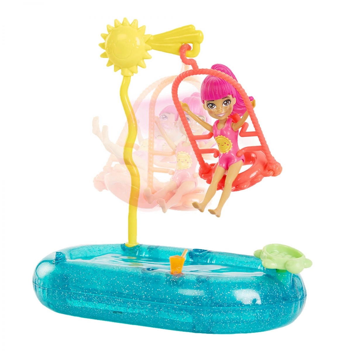 MATTEL POLY POCKET ΚΟΥΚΛΑ ΡΟΥΧΑ ΚΑΙ ΑΞΕΣΟΥΑΡ ΚΟΛΥΜΒΗΣΗΣ HDW60/HDW62