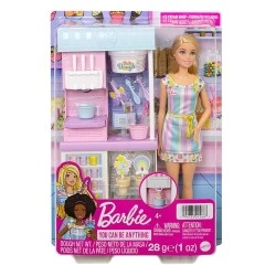 MATTEL BARBIE ΕΡΓΑΣΤΗΡΙΟ ΠΑΓΩΤΟΥ HCN46