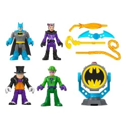 MATTEL IMAGINEXT BAT-TECH-SIGNAL ΣΕΤ ΤΩΝ 4 HFD47