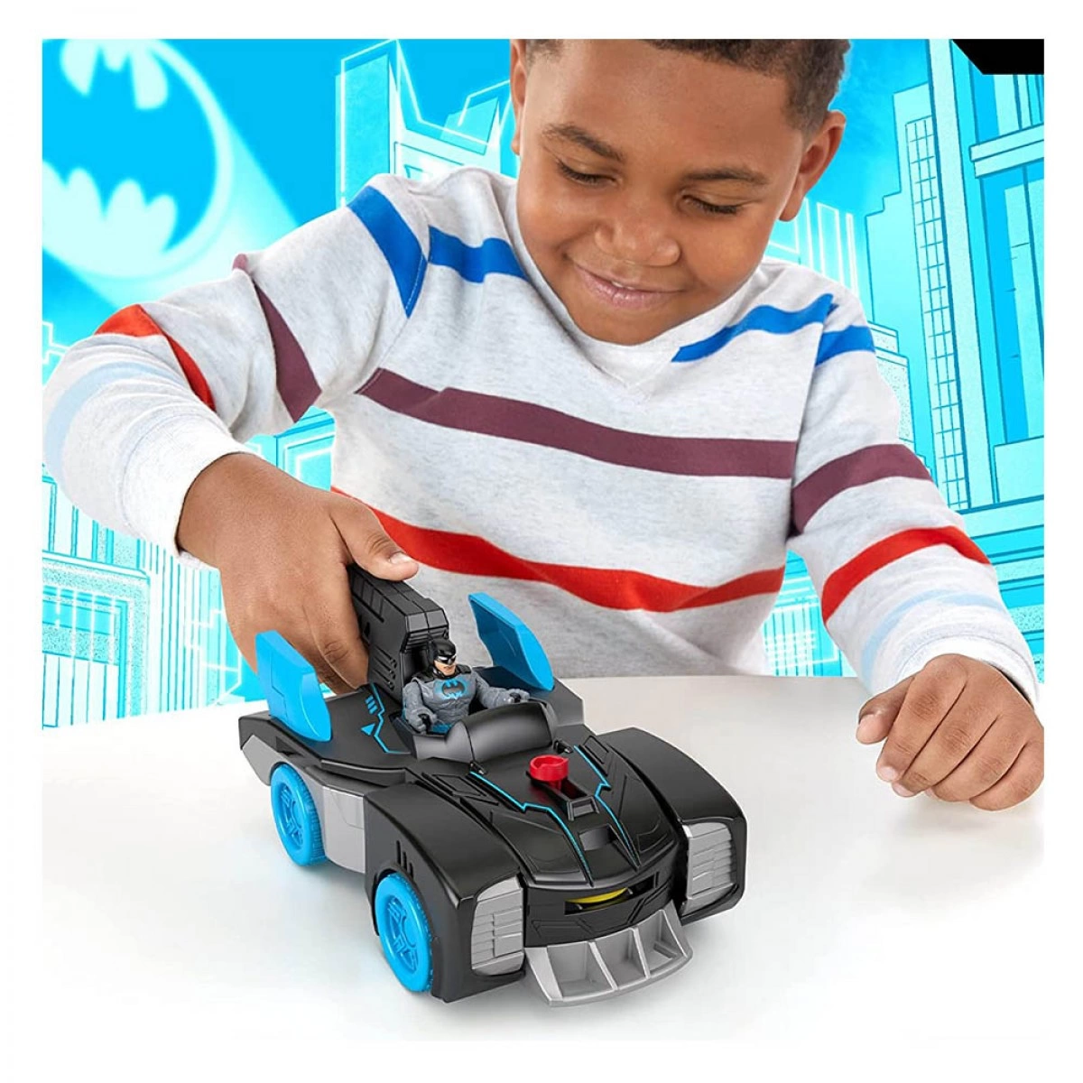 MATTEL IMAGINEXT-BAT-TECH BATMOBILE GWT24