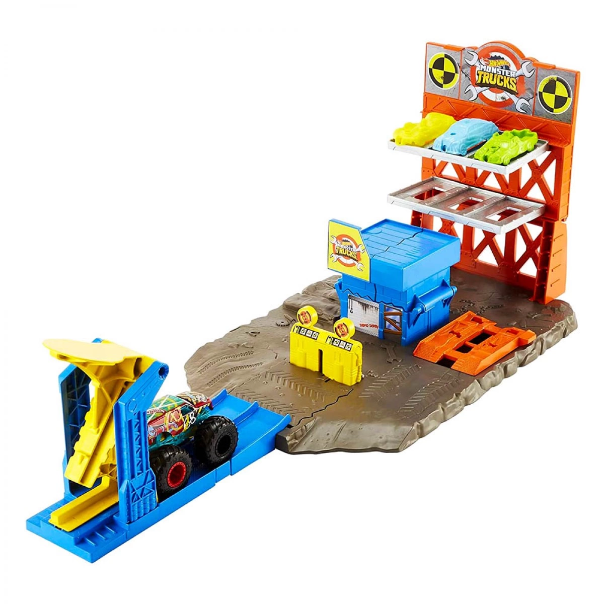 MATTEL HOT WHEELS MONSTER TRUCKS ΣΕΤ ΕΚΡΗΞΕΙΣ ΣΥΓΚΡΟΥΣΕΙΣ HFB12