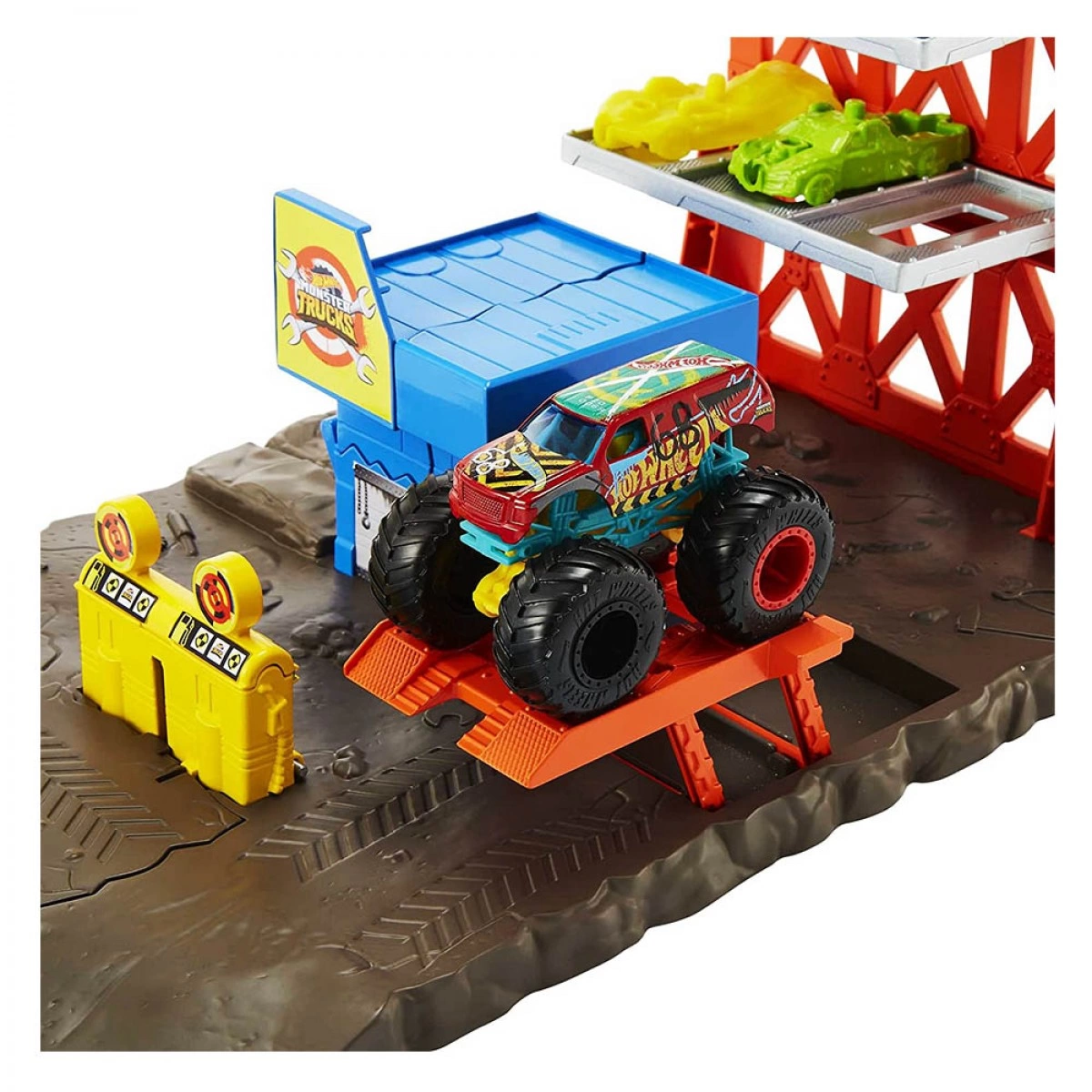 MATTEL HOT WHEELS MONSTER TRUCKS ΣΕΤ ΕΚΡΗΞΕΙΣ ΣΥΓΚΡΟΥΣΕΙΣ HFB12