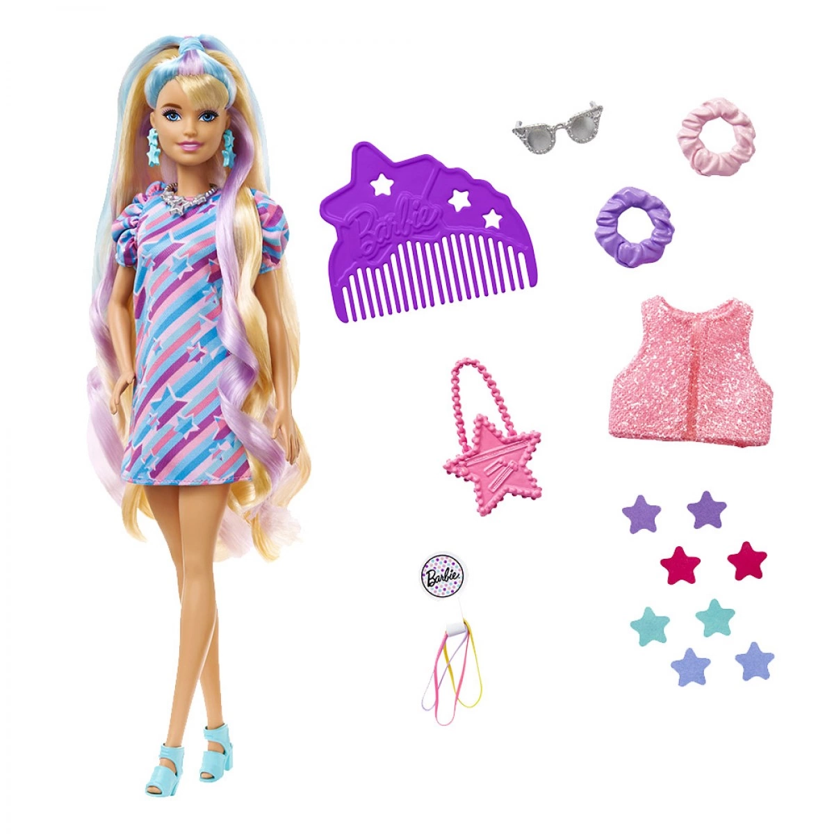 MATTEL BARBIE TOTALLY HAIR -STARS HCM88