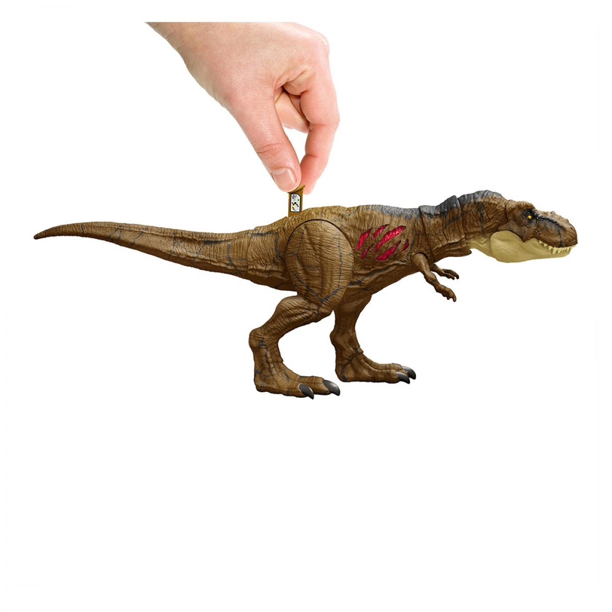 MATTEL JURASSIC WORLD EXTREME DAMAGE TYRANNOSAURUS REX NO HGC19