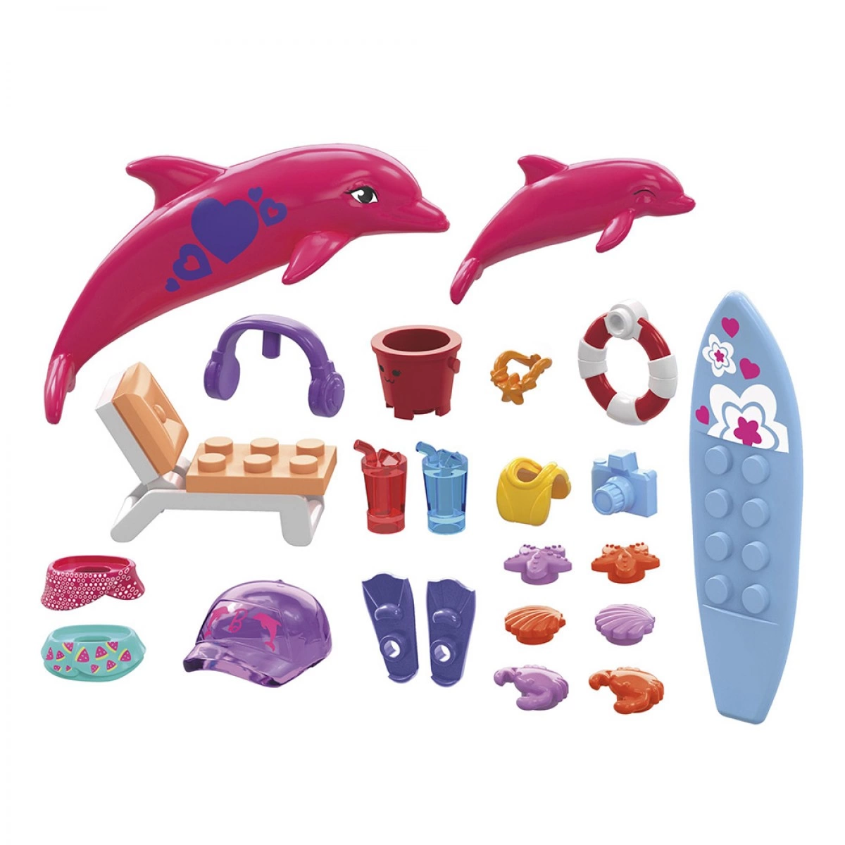 MATTEL BARBIE MEGA COLOR REVEAL-ΣΚΑΦΟΣ ΔΕΛΦΙΝΙΑ HHW83