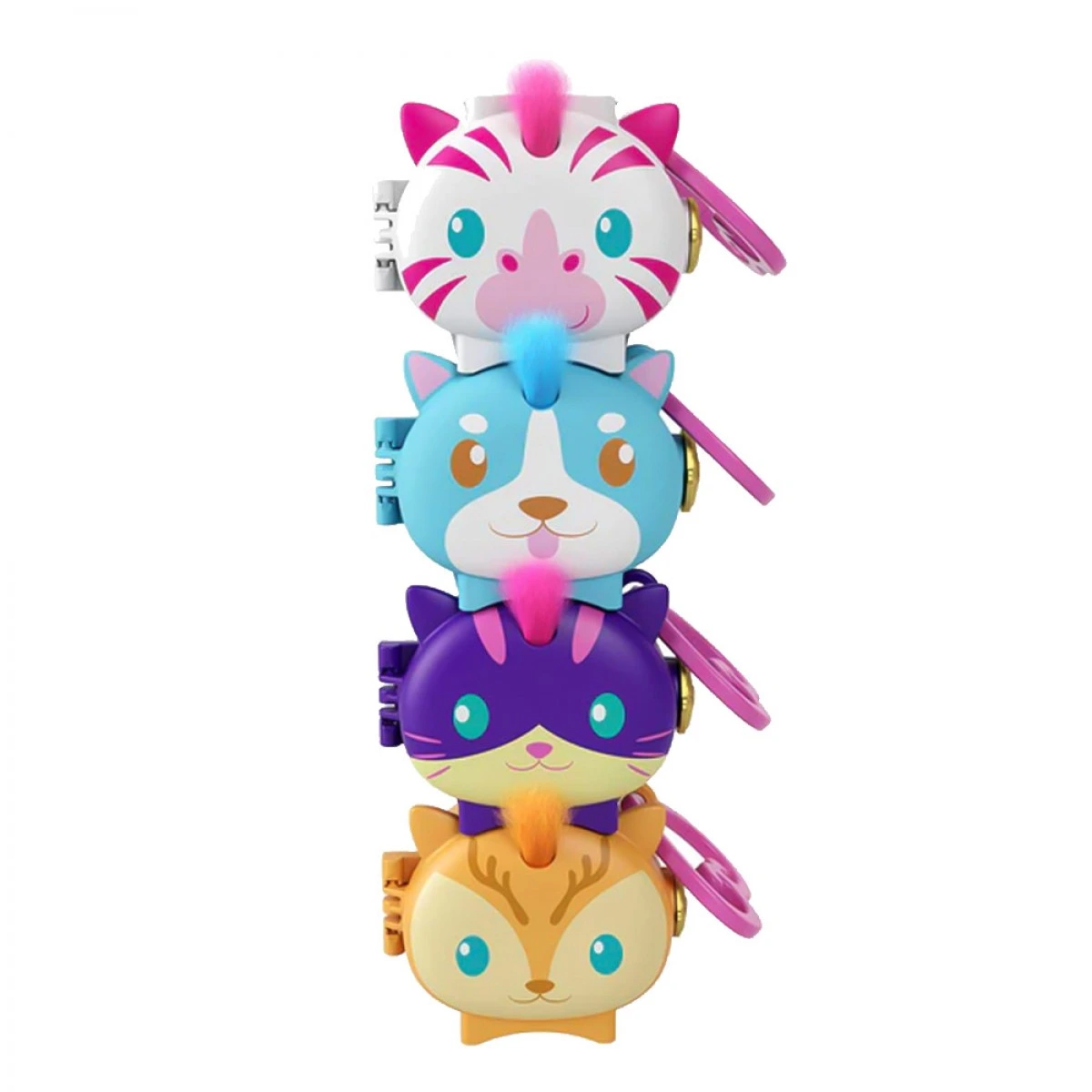 MATTEL POLLY POCKET MINI-ΣΕΤΑΚΙΑ ΖΩΑΚΙΑ GYV99 (4 ΣΧΕΔΙΑ)