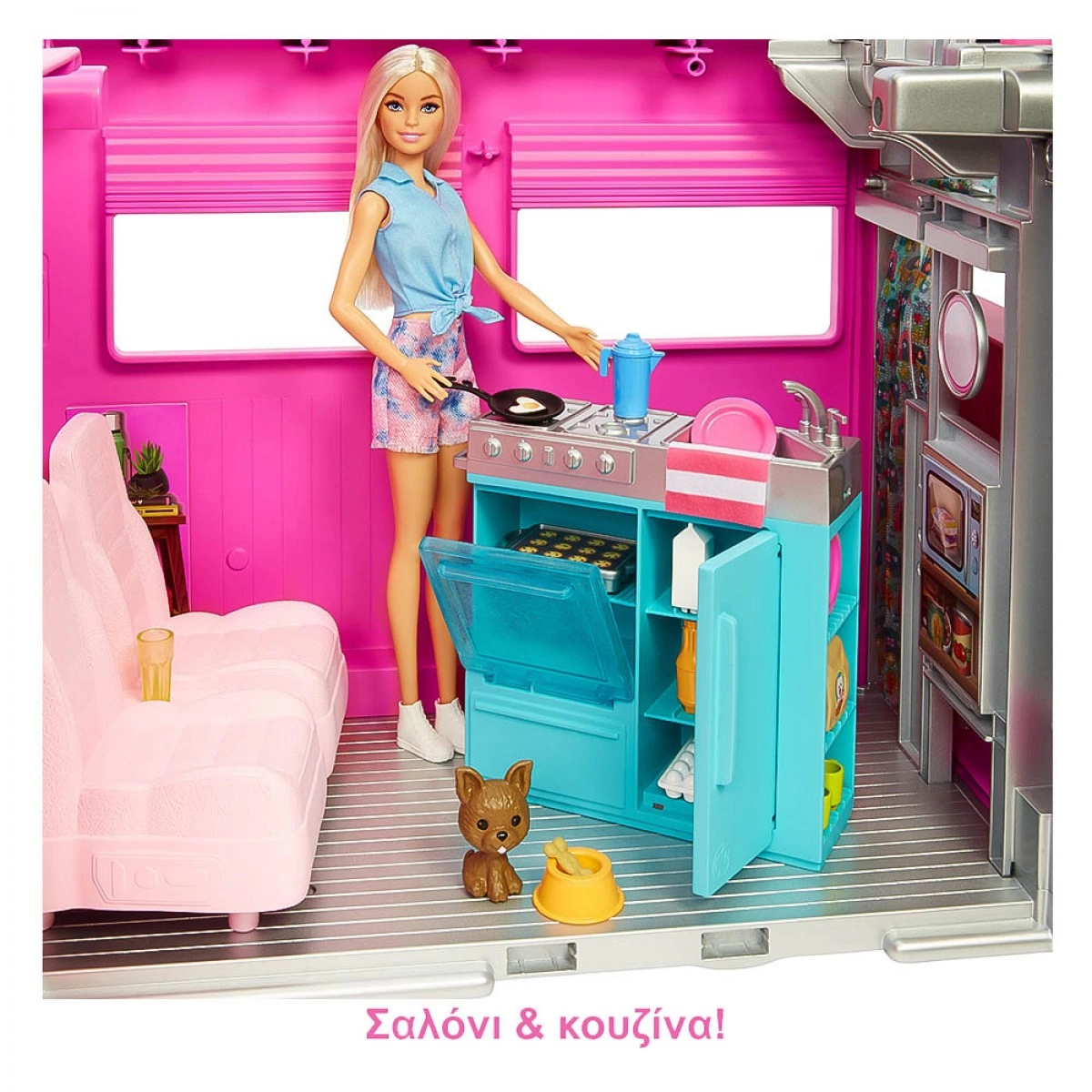 MATTEL BARBIE ΟΝΕΙΡΕΜΕΝΟ ΤΡΟΧΟΣΠΙΤΟ HCD46