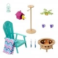 MATTEL BARBIE ΕΠΙΠΛΑ ΣΕΤ ΚΗΠΟΥ HJV32/HJV33