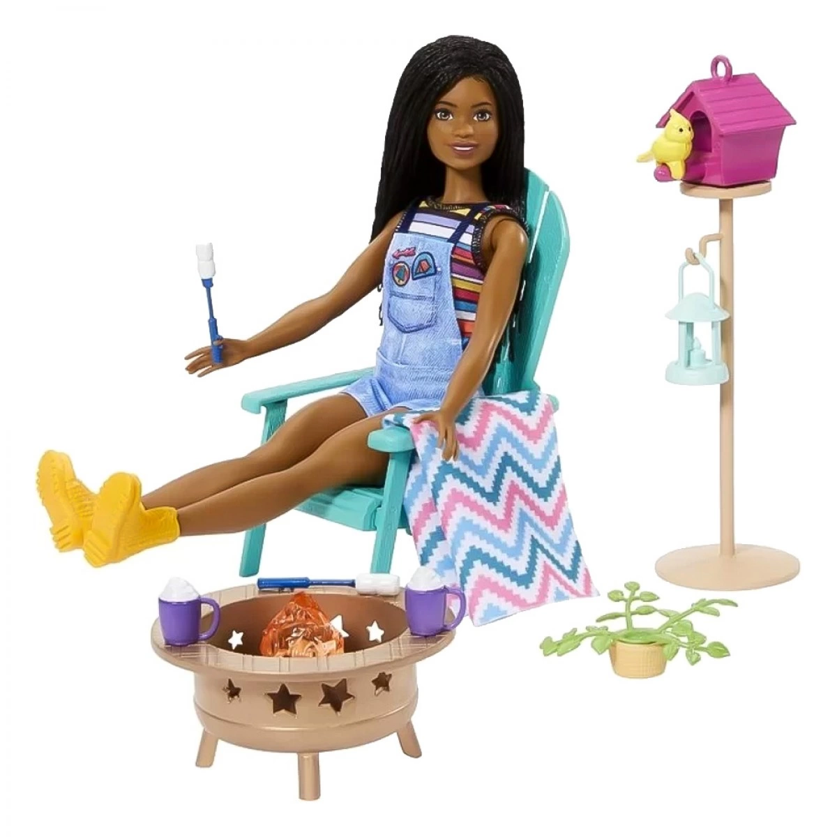 MATTEL BARBIE ΕΠΙΠΛΑ ΣΕΤ ΚΗΠΟΥ HJV32/HJV33