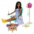 MATTEL BARBIE ΕΠΙΠΛΑ ΣΕΤ ΚΗΠΟΥ HJV32/HJV33